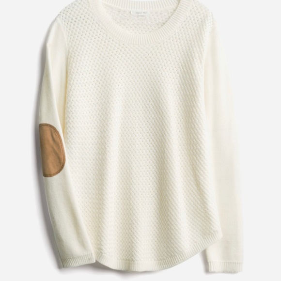 August Mist Josey Elbow Patch Pullover - Picture 4 of 4